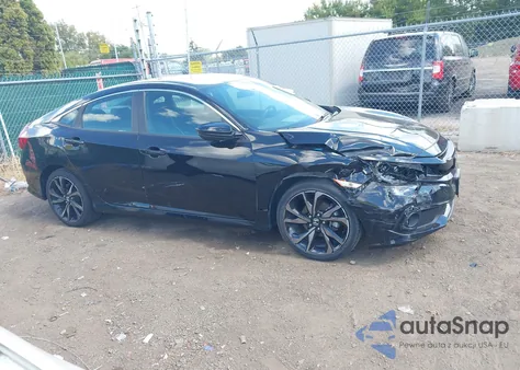 2019 Honda Civic Sport from USA, damaged, VIN 2HGFC2F89KH581850